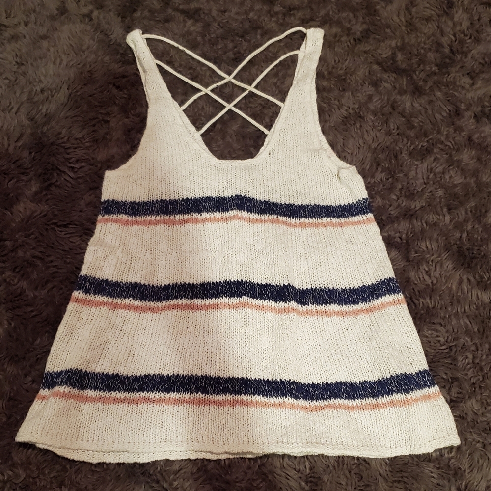 American Eagle sweater tank top